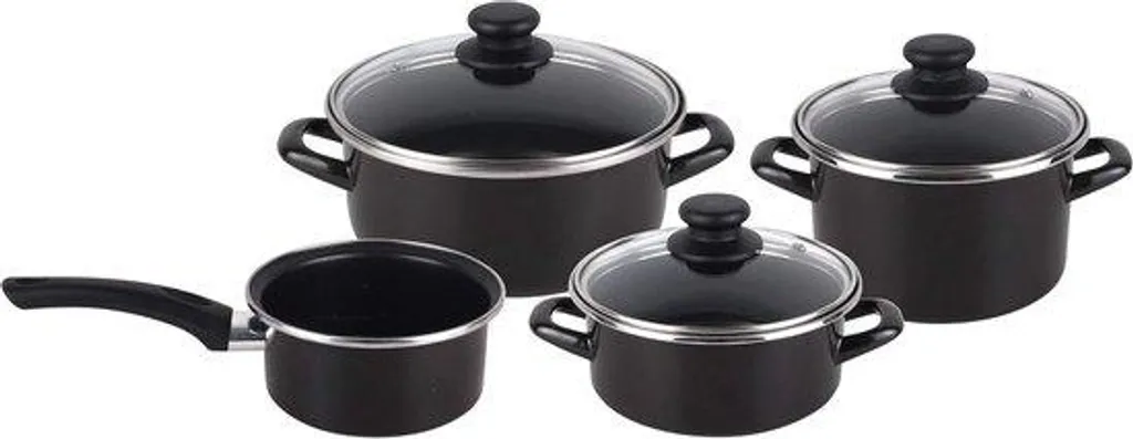 Set cuisson induction 7 pièces spécial cuisine saine et facile à laver
