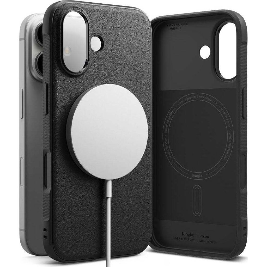 Ringke Onyx Magnetischer Magsafe Iphone 16 Schwarz