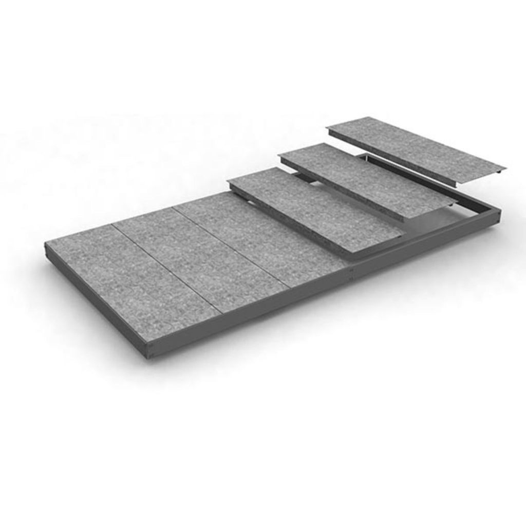 Simonrack Kit Simonforte EA 1509 Galva Metal, 1 Regale, Holz, Metall, Grau, 600 kg, 1500 mm
