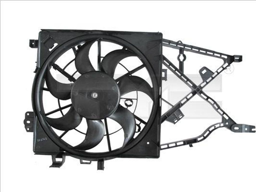 TYC 825-0010 Kühlerlüfter OE 1341159 kompatibel mit Vectra