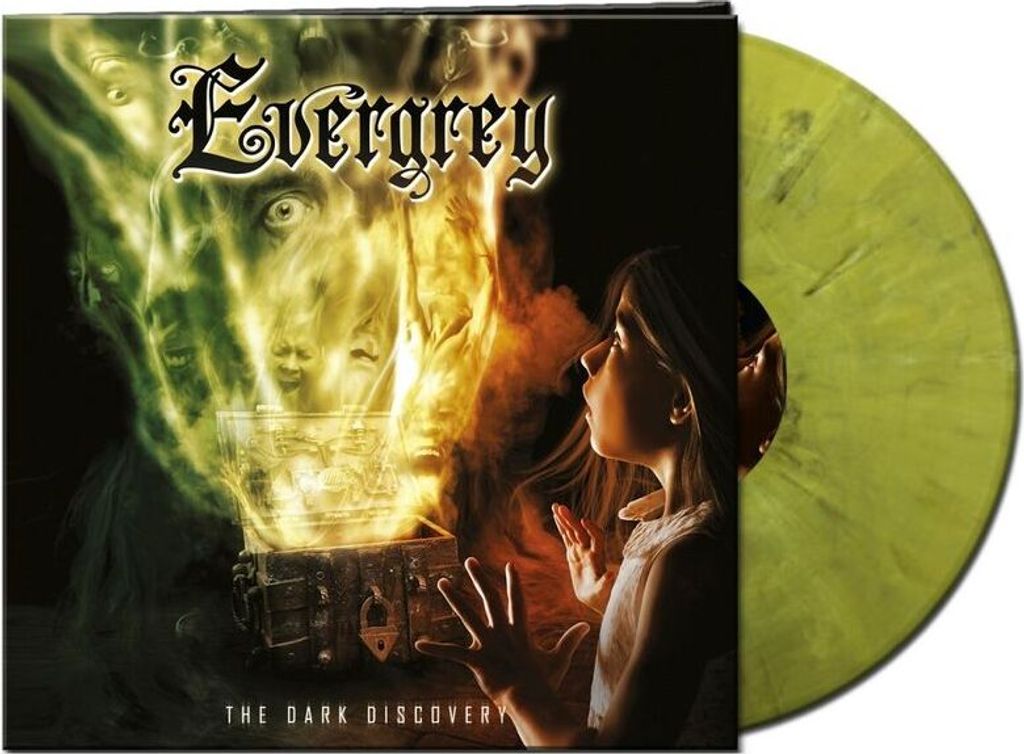 Evergrey: The Dark Discovery (Limited Edition) (Yellow W/ White/Black Marbled Vinyl) - - (LP / T)