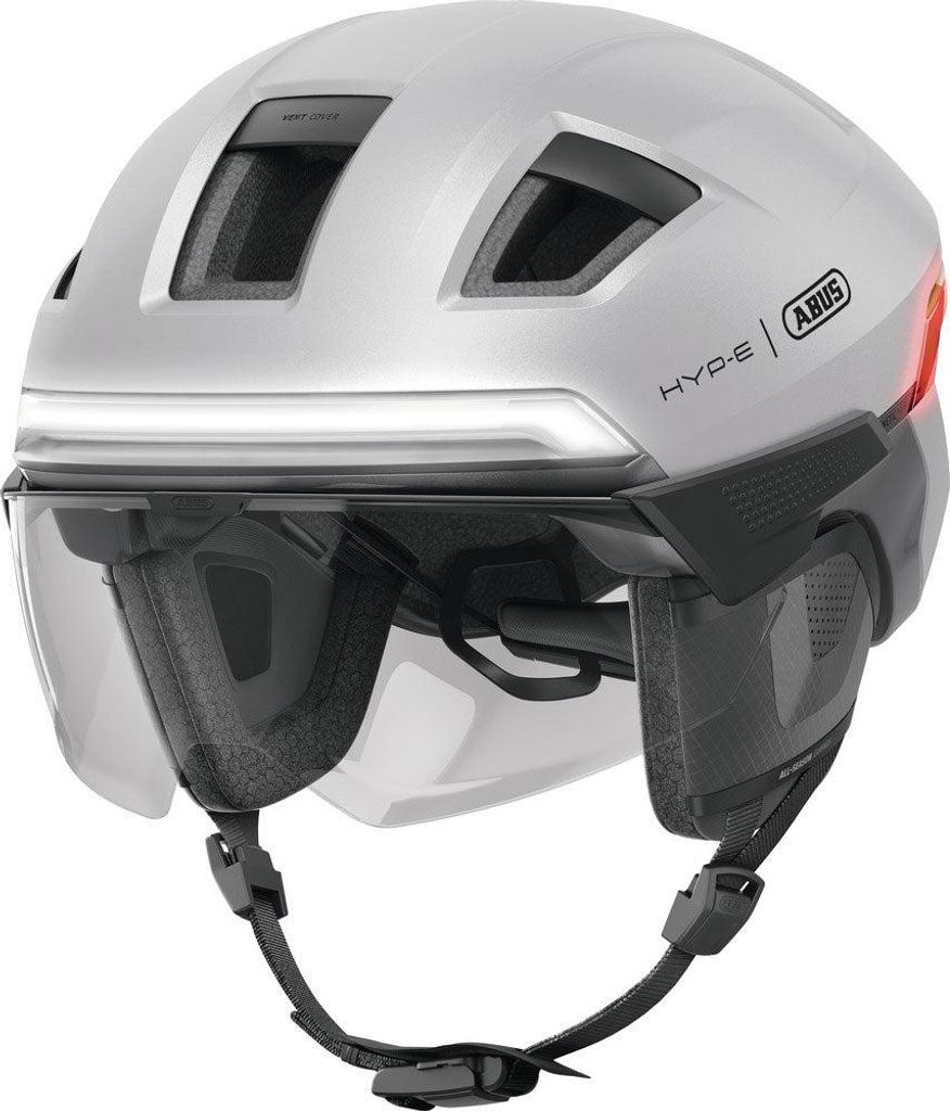 Kask rowerowy ABUS HYP-E B.LACE - z przednim, tylnym i Zdjęcie produktu 
