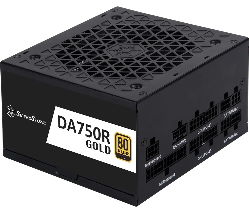 Bloc d'alimentation PC 750W 80 Plus Gold SilverStone DA750R Modulaire