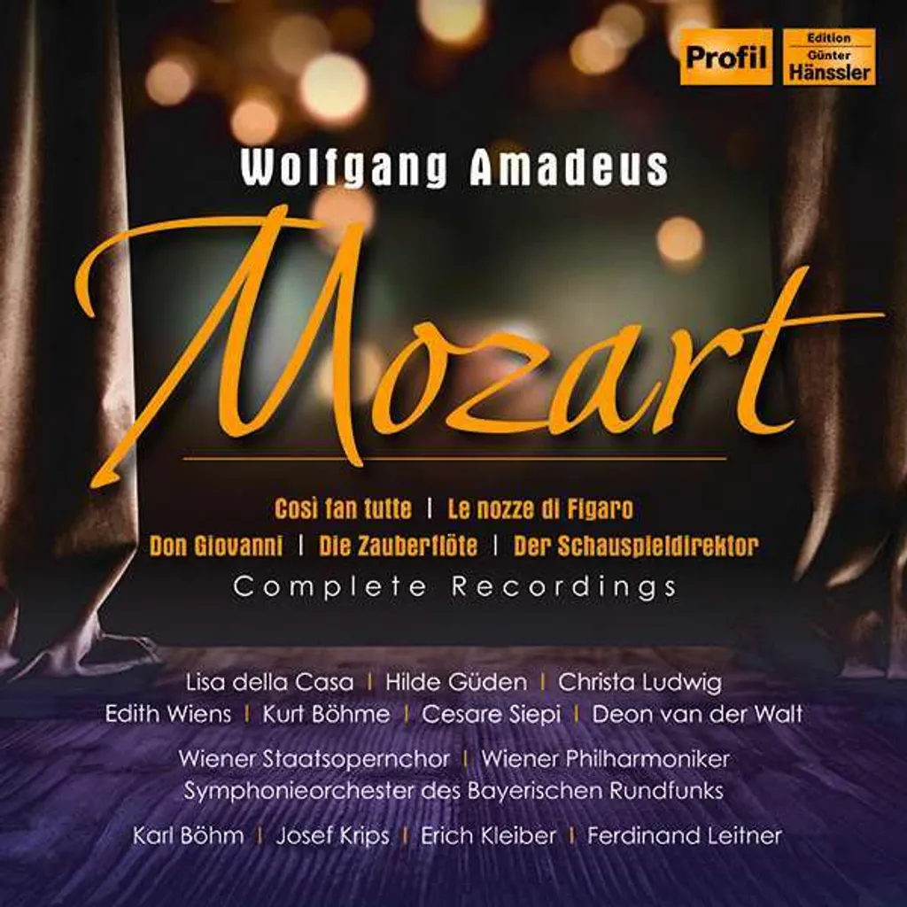 Coffret Intégrale Opéras de Mozart : Collection Complète des Chefs-d'œuvre