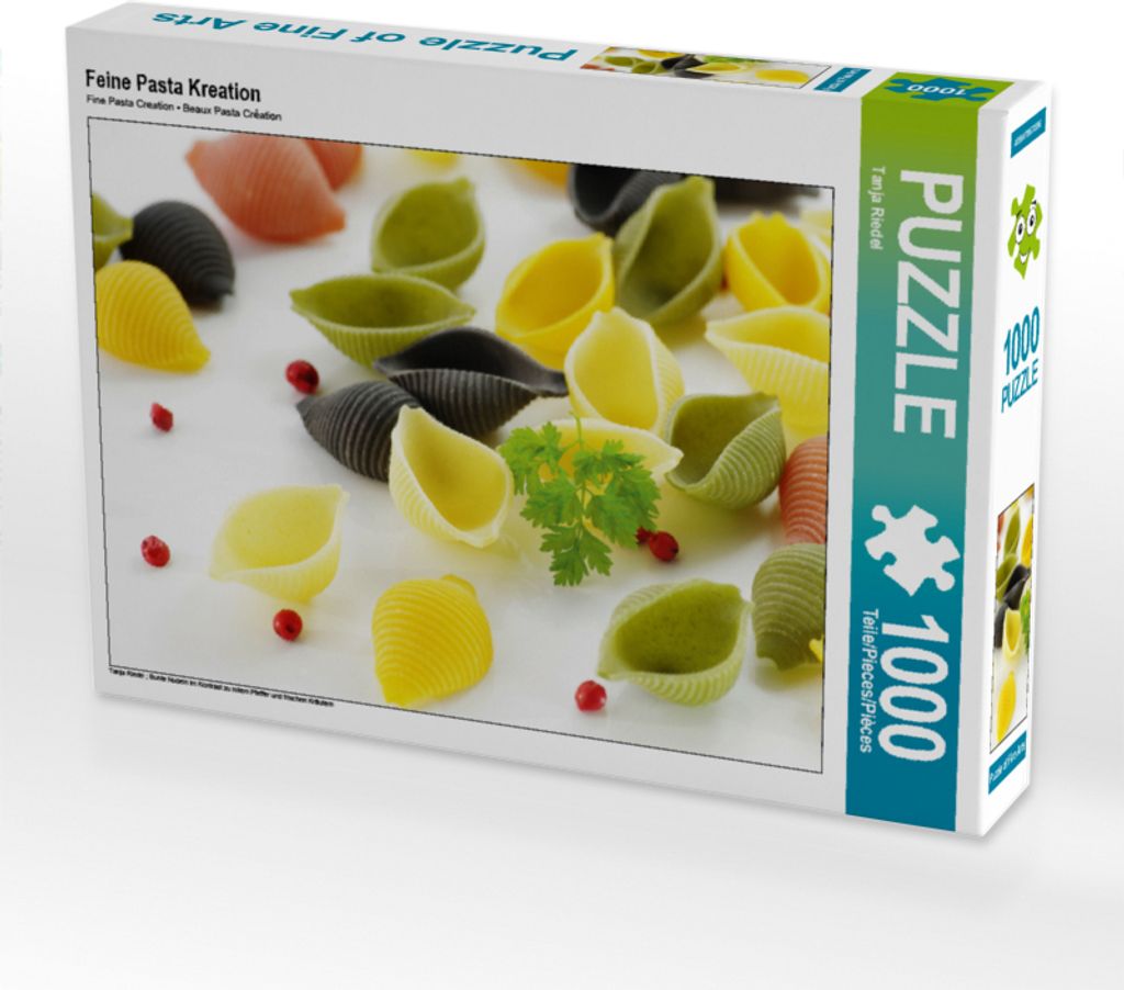 CALVENDO Puzzle Feine Pasta Kreation 1000 Teile Puzzle quer | 1000 Teile Lege-Größe 64x48cm Foto-Puzzle für glückliche Stunden