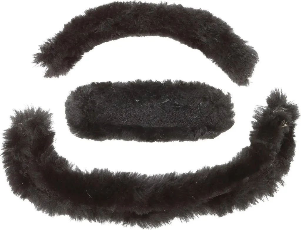 Cuscinetto in pelle d'agnello Kavalkade Ivy Nero W - Comfort Cavallo