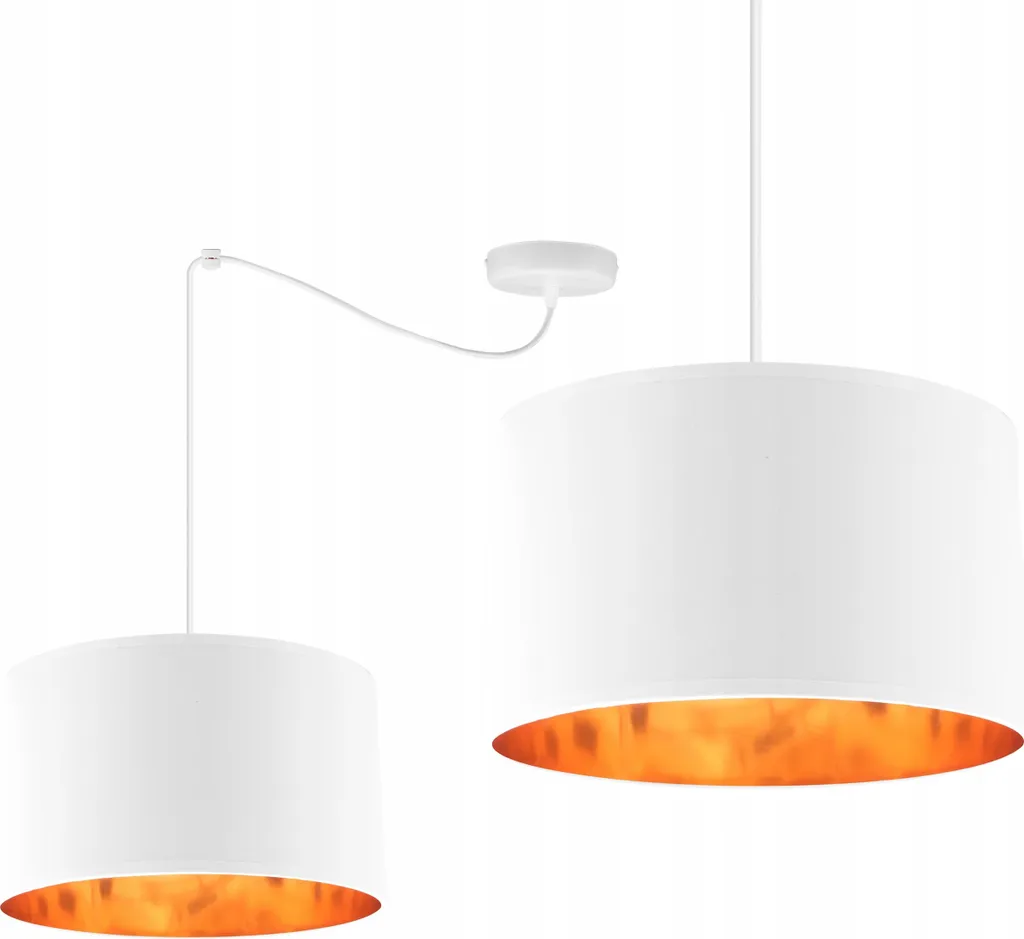 Suspension LED araignée design moderne pour salon avec centre doré
