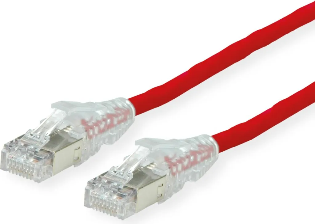Cavo Rete Dätwyler Cat.6 1mt Rosso AMP v2 | Prezzo Speciale E-Commerce