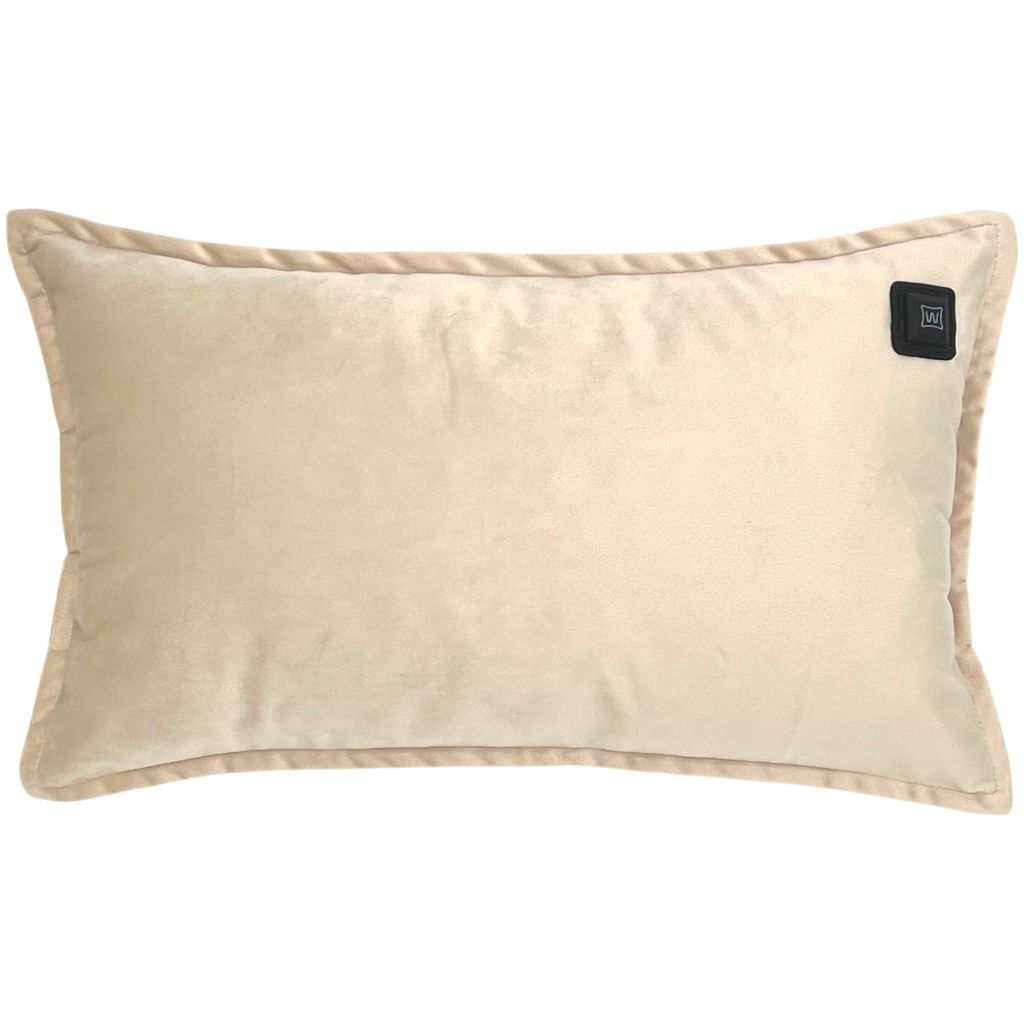 Warmpi® Infrarot Heizkissen Samt Beige 30 × 50 cm – Produktbild 