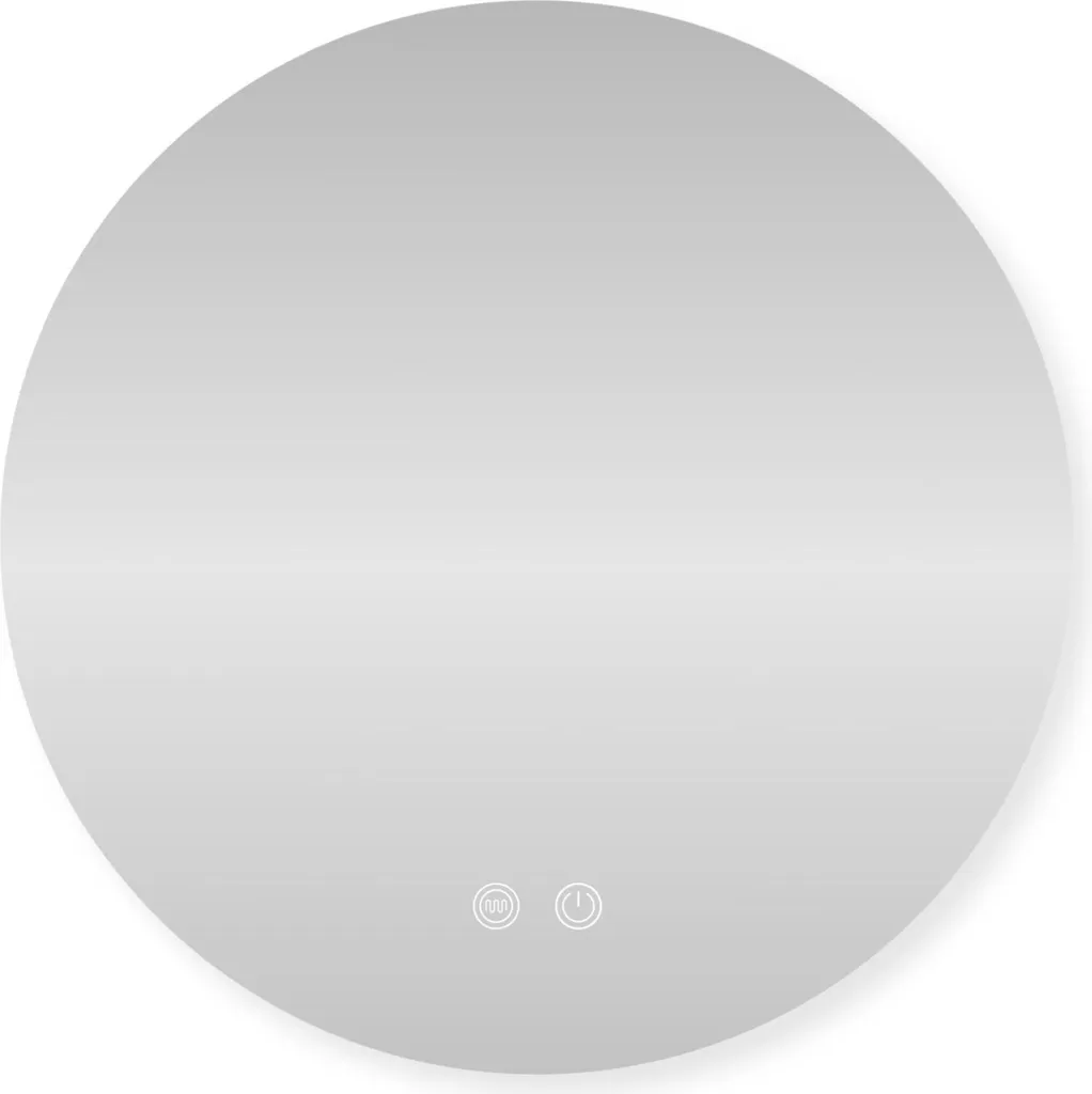 Miroir de Salle de Bain Lumineux LED avec Fonction Anti-Buée de 50 cm