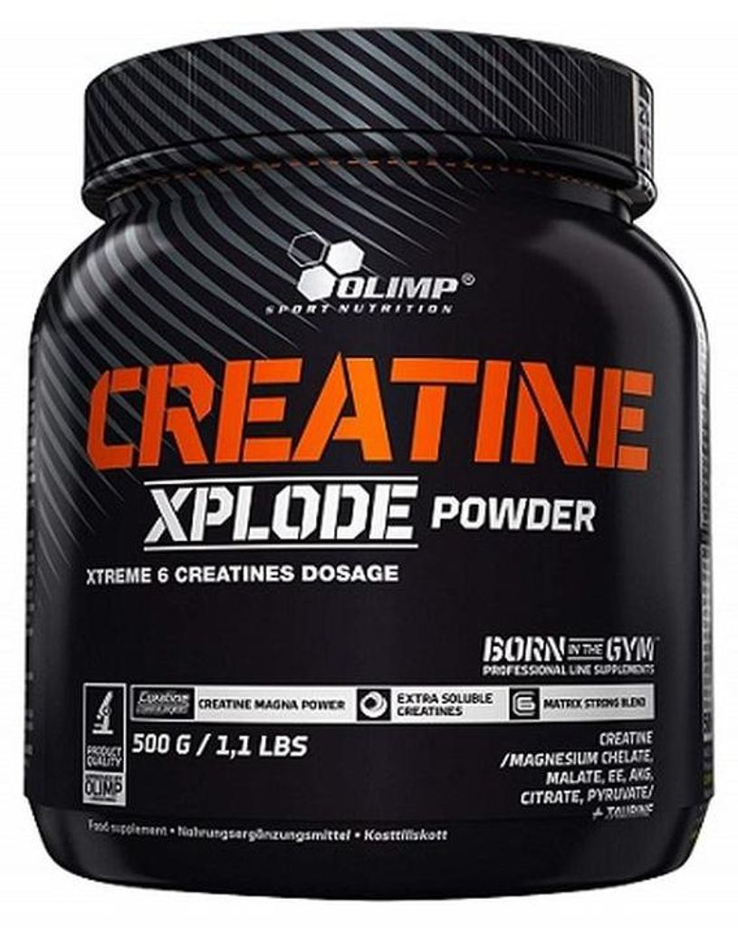 Olimp Creatine Xplode - 500g poeder - Ananas smaak Productafbeelding 