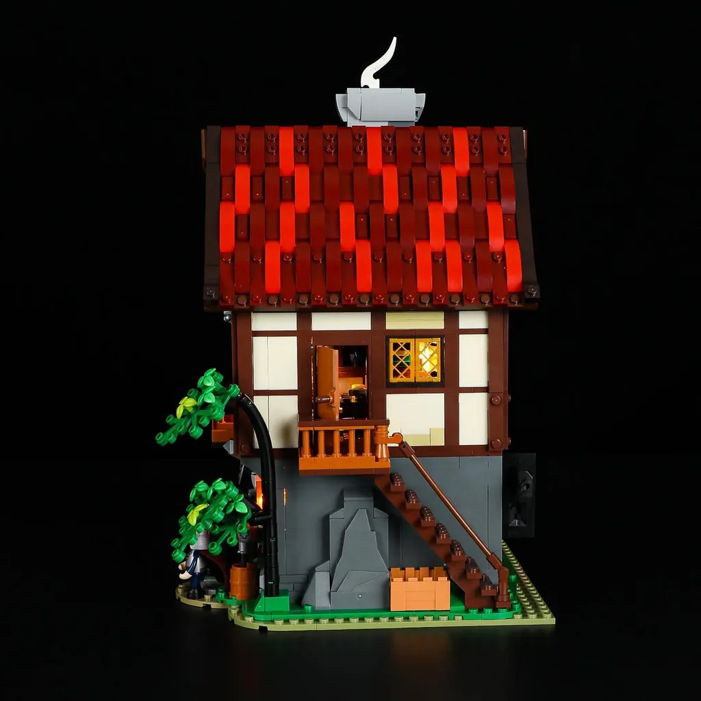 Maquette Forge Médiévale F09040 Jeu de Construction avec Lumière - 10