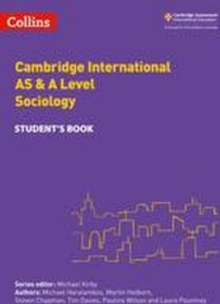 Cambridge International as & a Level Sociology Student's Book
