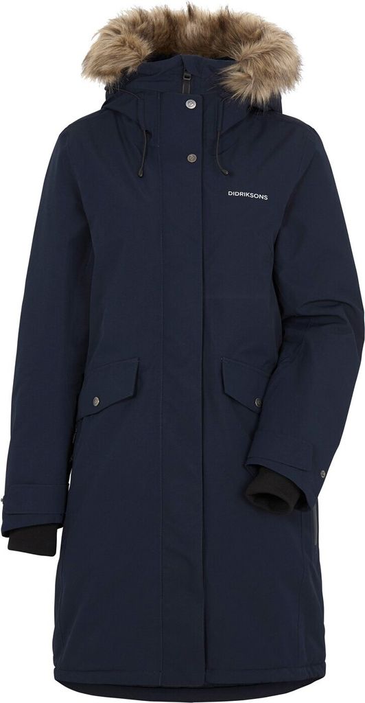 DIDRIKSONS ERIKA WNS PARKA 3 Dark Night Blue 48 Produktbild 