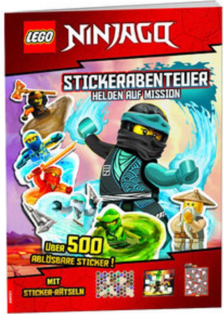 LEGO NINJAGO - Stickerabenteuer - Helden auf Mission