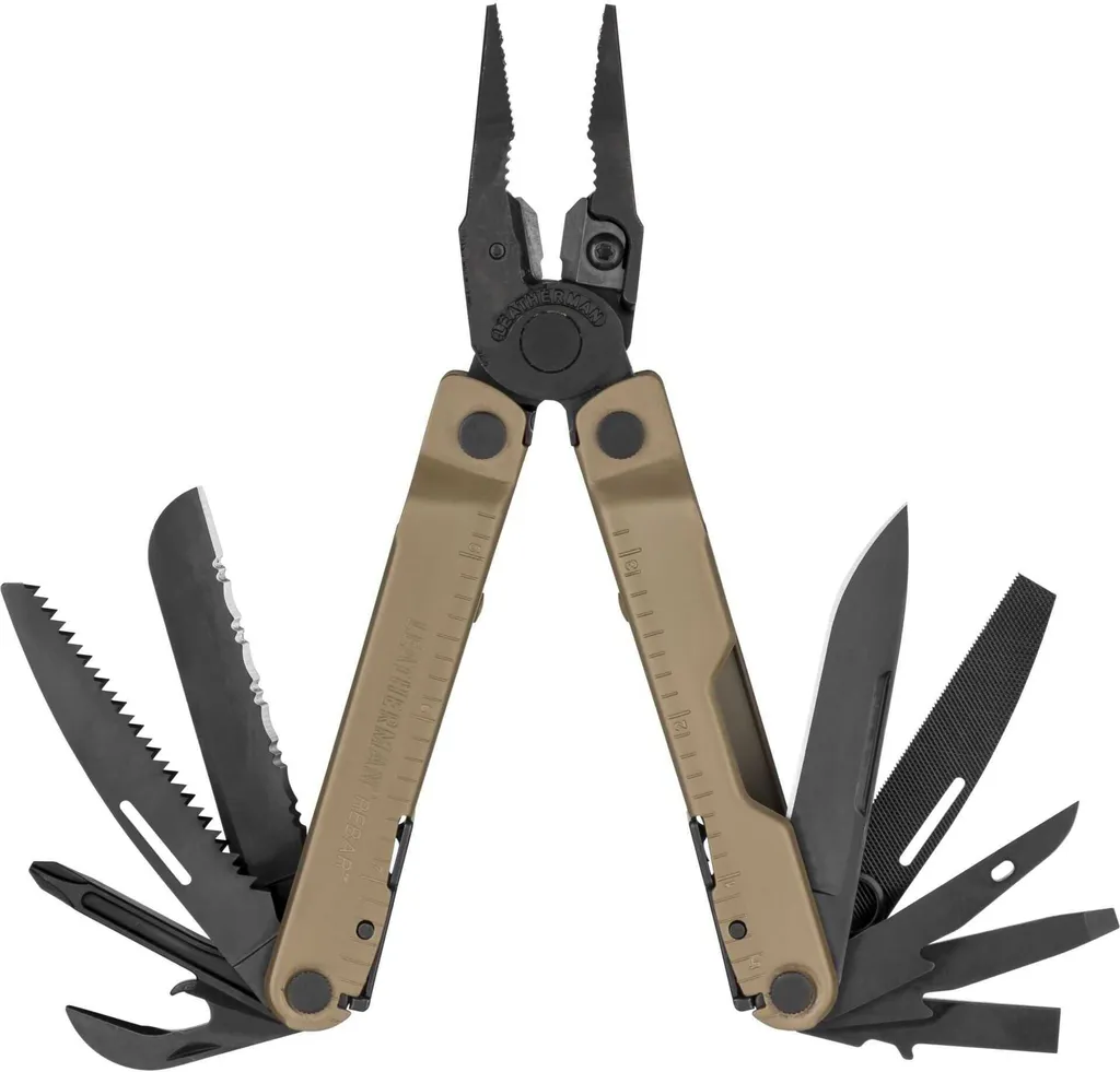 Outil Multifonction Leatherman Rebar Coyote idéal Bricolage et Outdoor