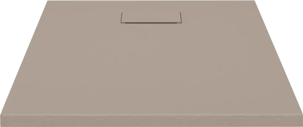 Receveur de Douche Rectangulaire 90x70 cm en SMC Marron Design Moderne