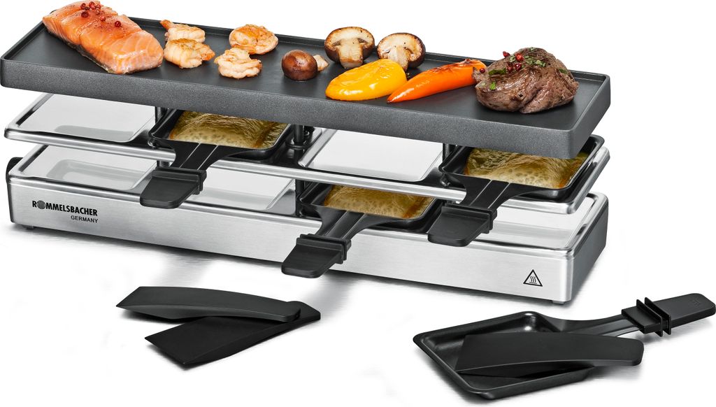Raclette Grill RC 800 fun for 4 - 4 Pfännchen, Produktbild 