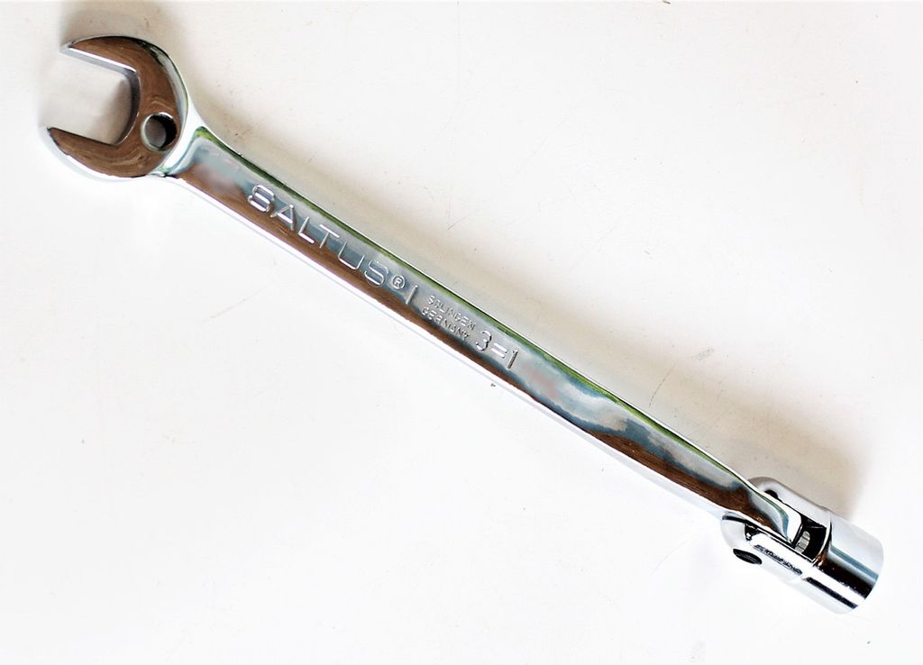SALTUS Gabel-Gelenksteckschlüssel 12 mm Sch...