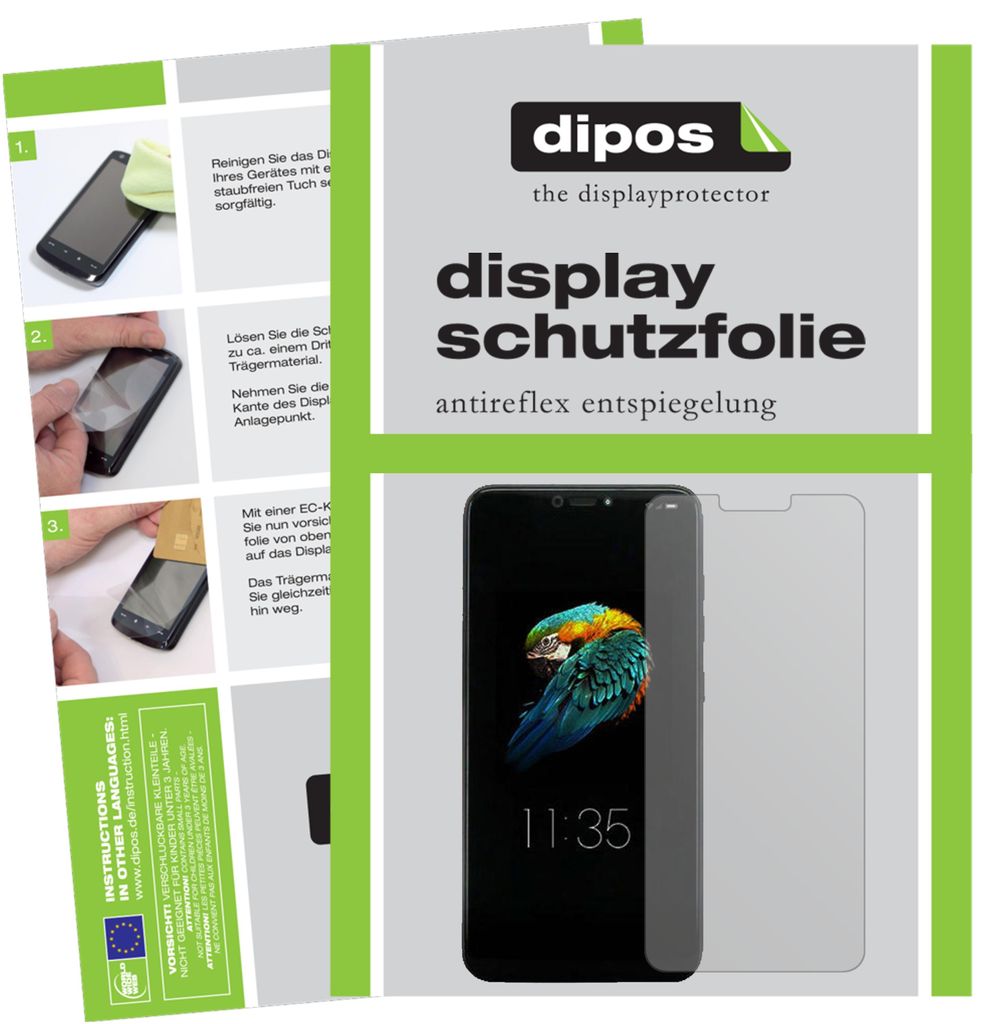 2x Schutzfolie für Lenovo S5 Pro GT matt Displayschutzfolie Folie Display Schutz
