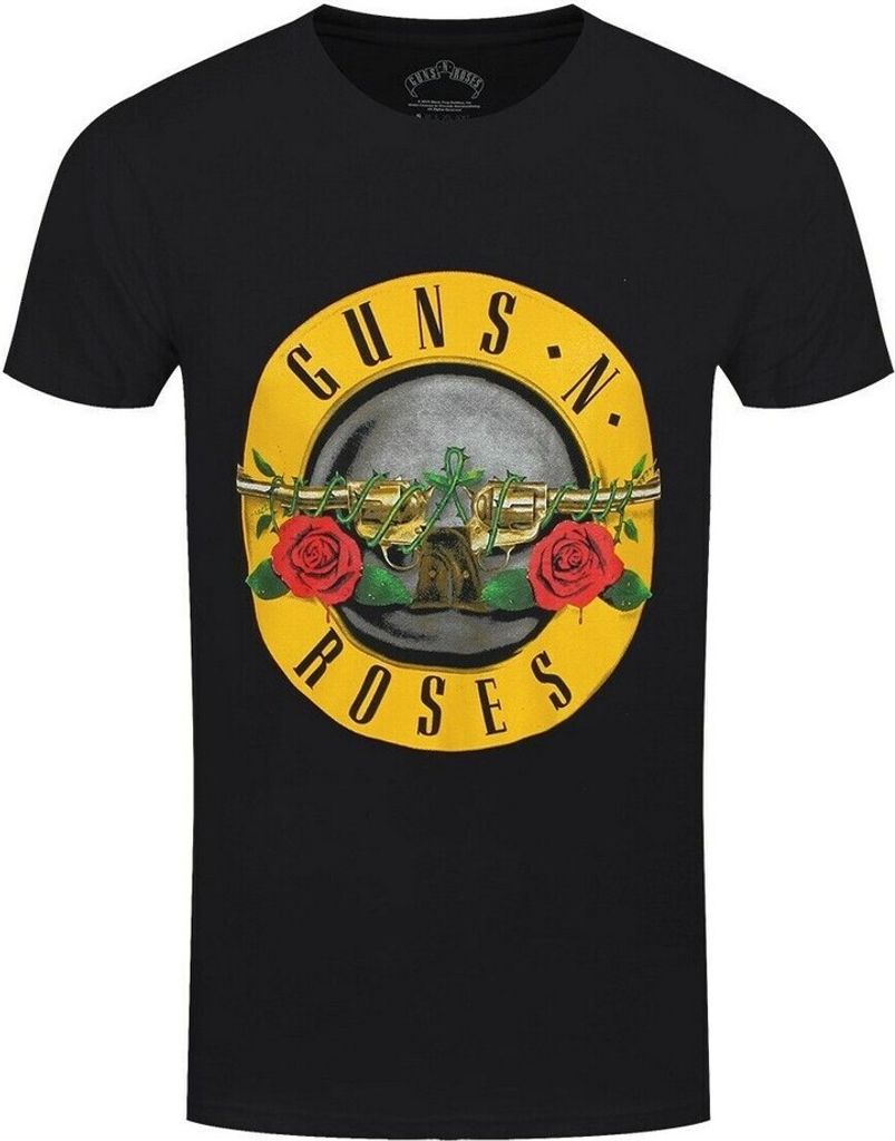 Guns N Roses - "Classic" T-Shirt für Herren/Damen Uni RO643 (XXL) (Schwarz)
