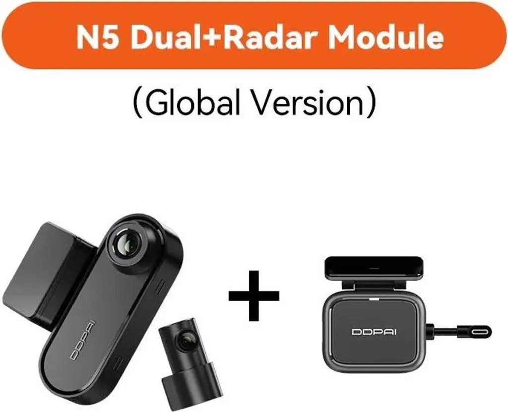 Système de Vidéo Surveillance Voiture 4K N5 Dual avec Radar Stationnement - 2