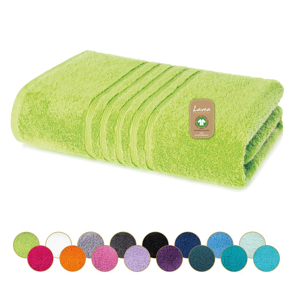 Lavea® Saunahandtuch XXL 80x220 cm, 100% Baumwolle, Damen, Produktbild 