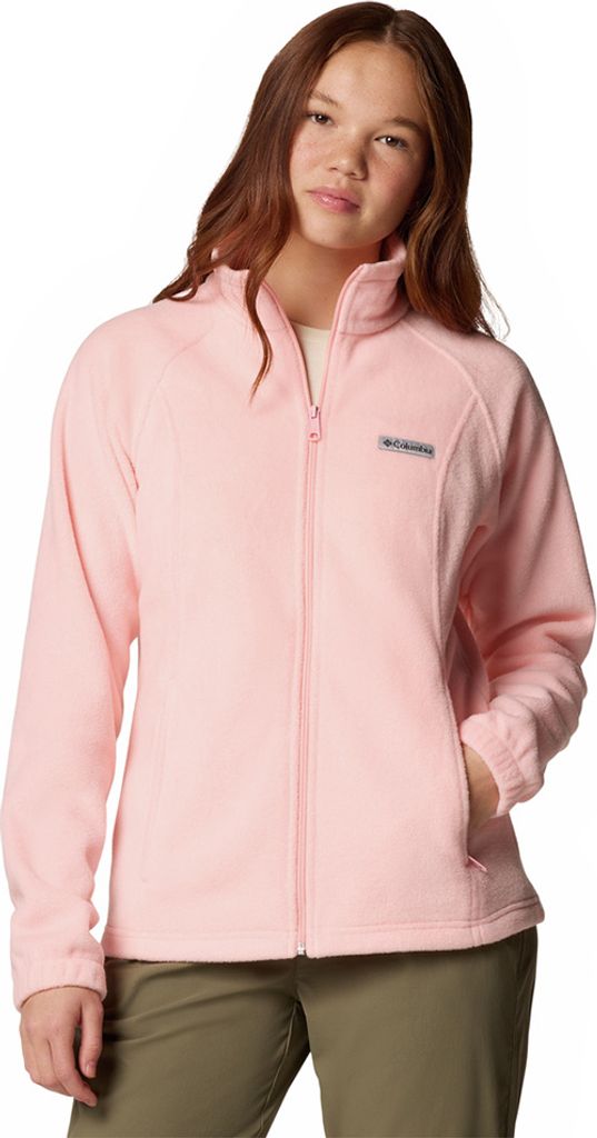 Columbia Benton Springs Fleece Mit Durchgehendem Reißverschluss Rosa XL Frau Rosa XL