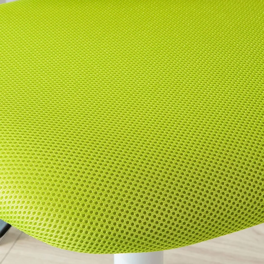 Fauteuil de bureau enfant ergonomique avec assise réglable 46-58cm Vert - 5