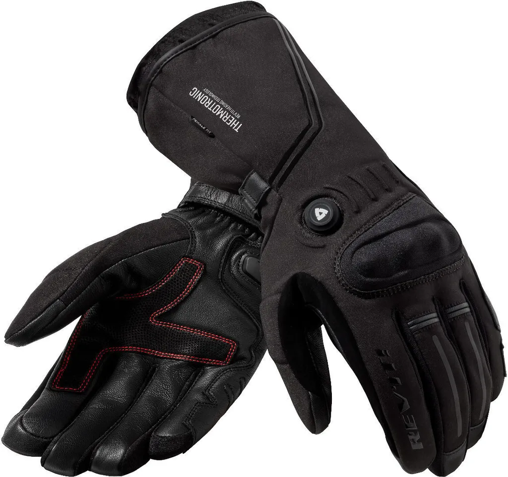 Gants de moto chauffants Revit Liberty H2O pour rouler l'hiver en XL