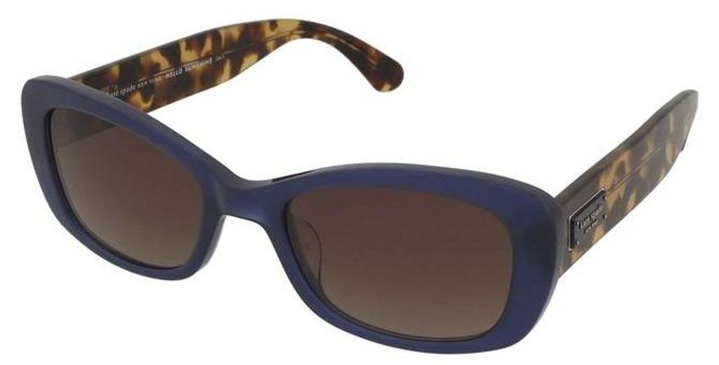 Kate Spade KS BERYL 2/G/S Blue 53/20/145 Damen Sonnenbrillen