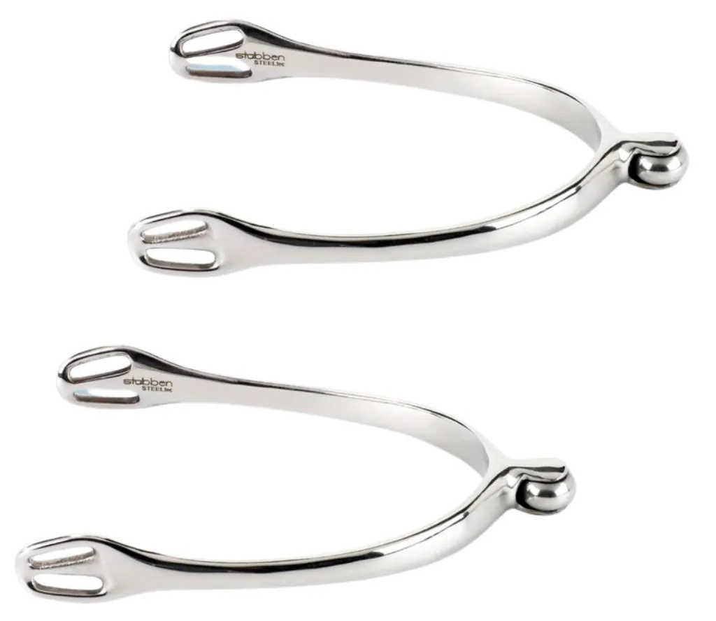 Éperons à Molette Douce Soft Touch DYNAMIC 15mm en Acier Inoxydable