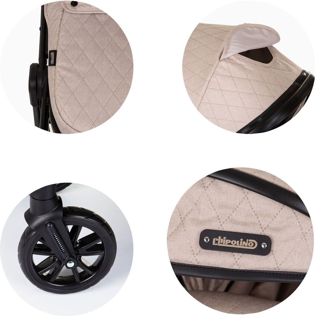 Chipolino Harmony Zusammenklappbarer 3-in-1-Kinderwagen mit Produktbild 6