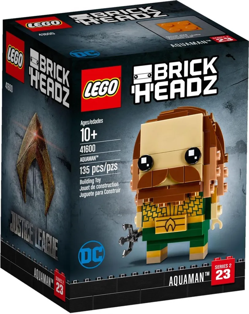 Aquaman figurine robuste sans risque de casse avec trident amovible