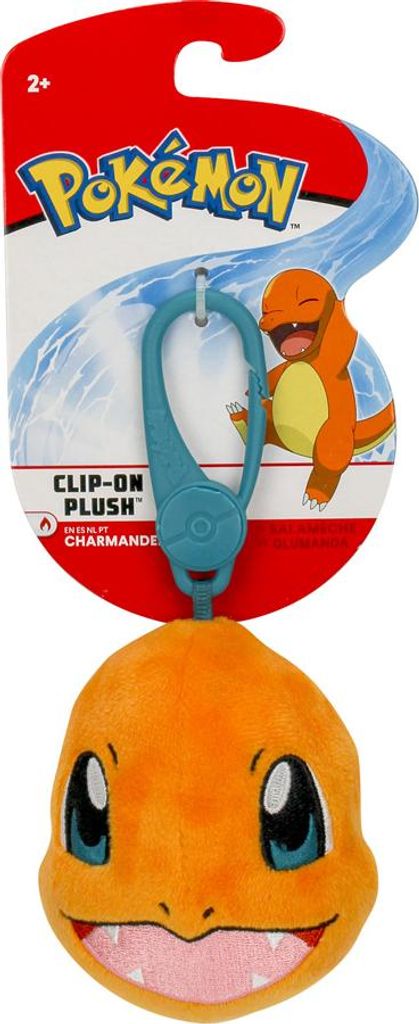 Pokemon Clip-On Plüsch Glumanda