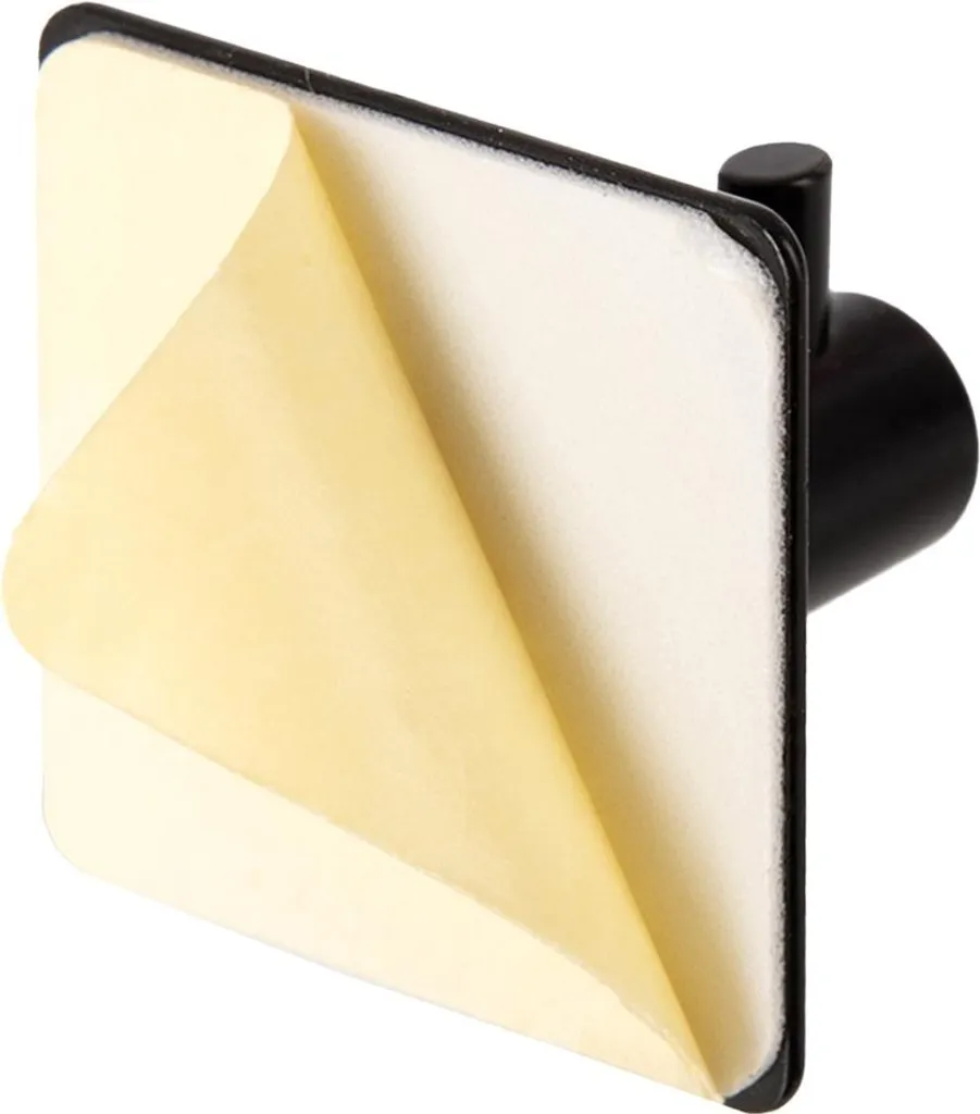 Set 2 Ganci RADKA Neri 4,5x4,5 cm | Design Minimal per Casa Moderna - 4
