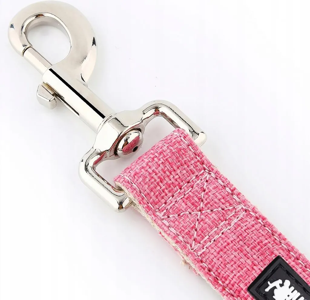 Guinzaglio per cani rosa chiaro HUGGY DOGGY Eko M