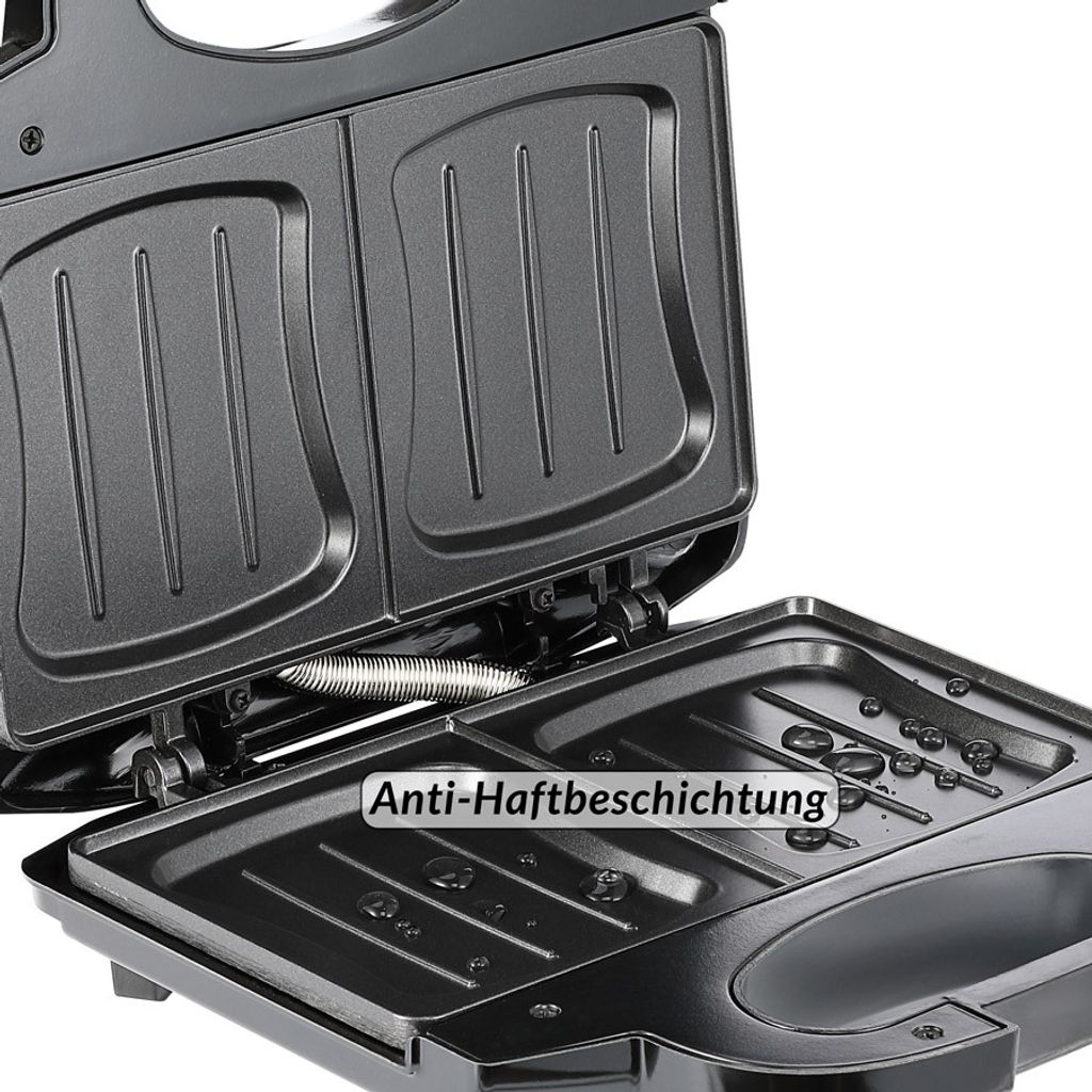MONZANA® Sandwich Maker XXL Antihaftbeschichtung Produktbild 3