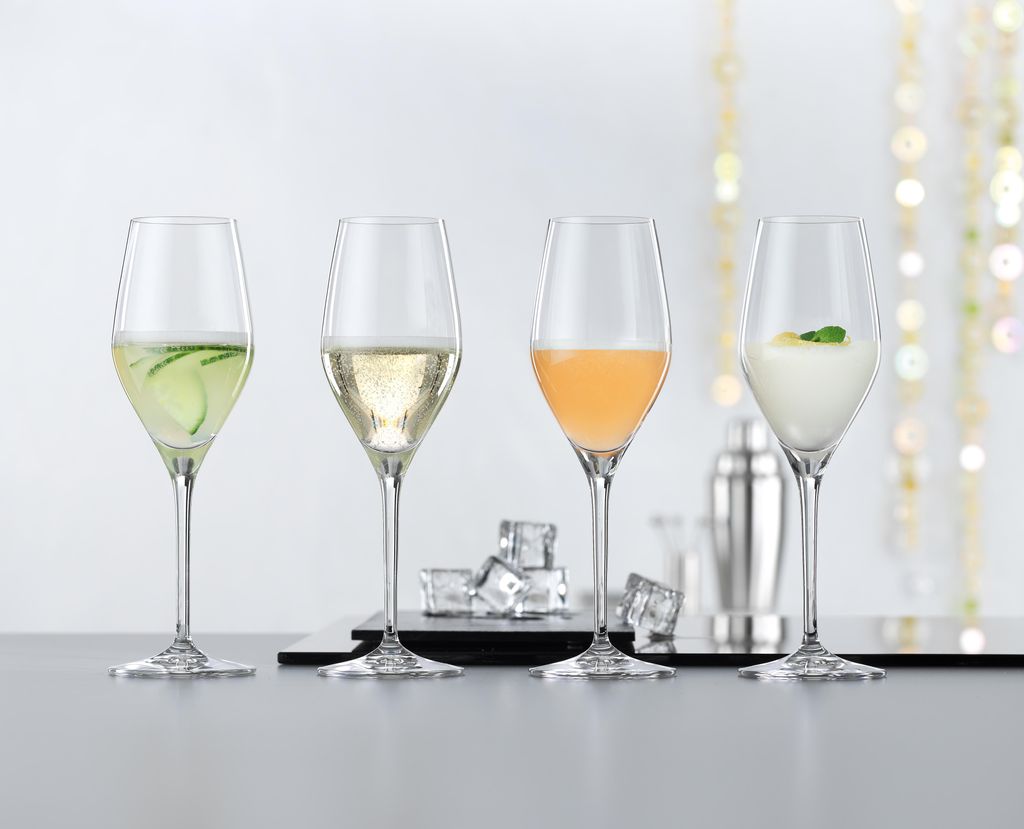 Verres spéciaux Spiegelau pour Prosecco – Coffret de 4 Image du produit 