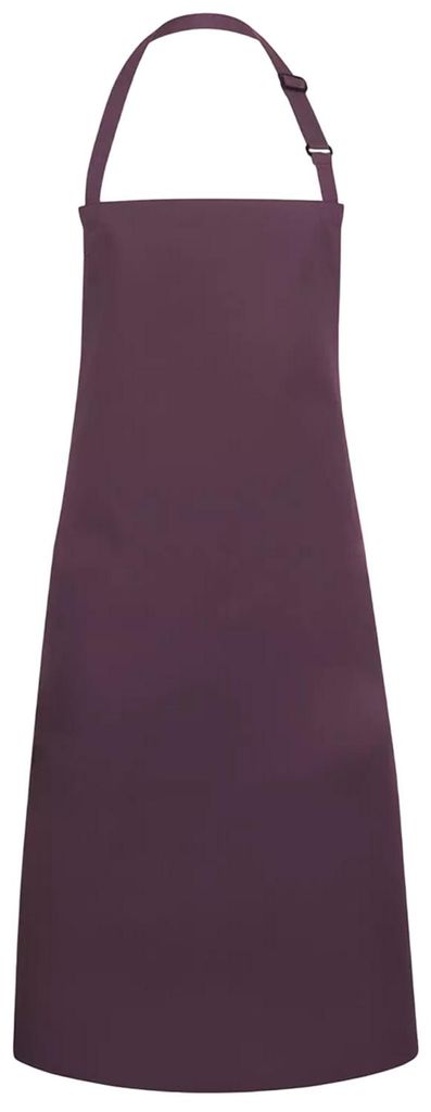Karlowsky - Latzschürze "Basic" FK1993 (Einheitsgröße) (Aubergine)