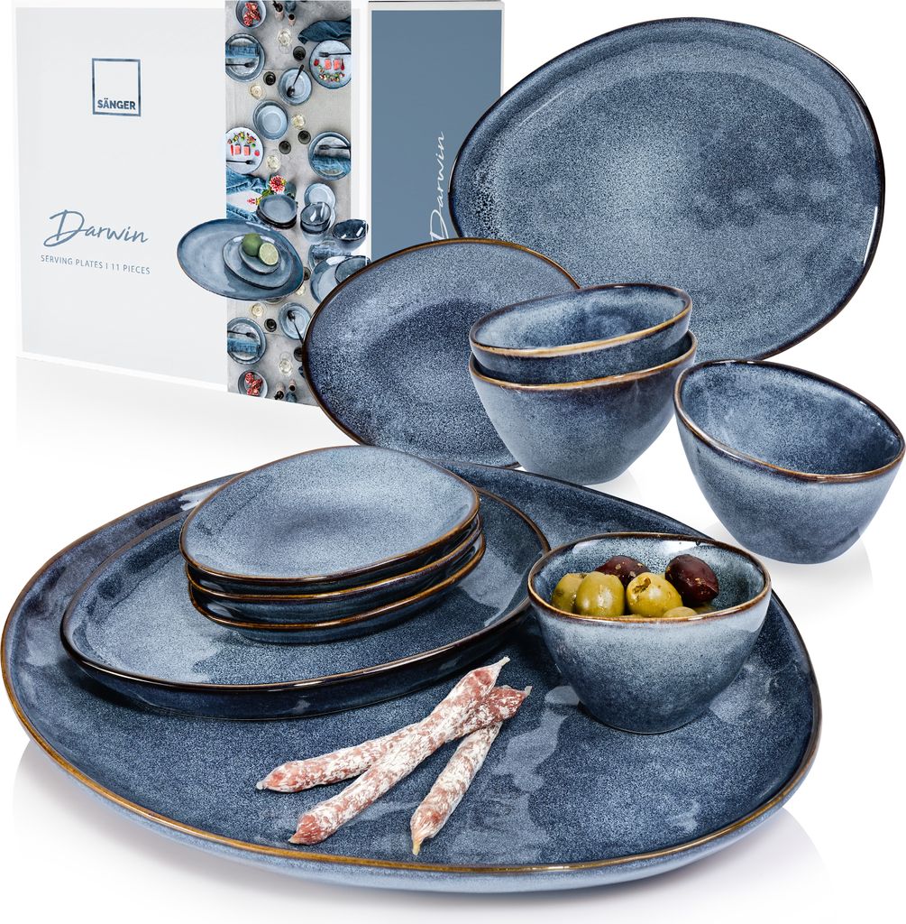 Sänger Servierplatten Set Darwin 11 teilig