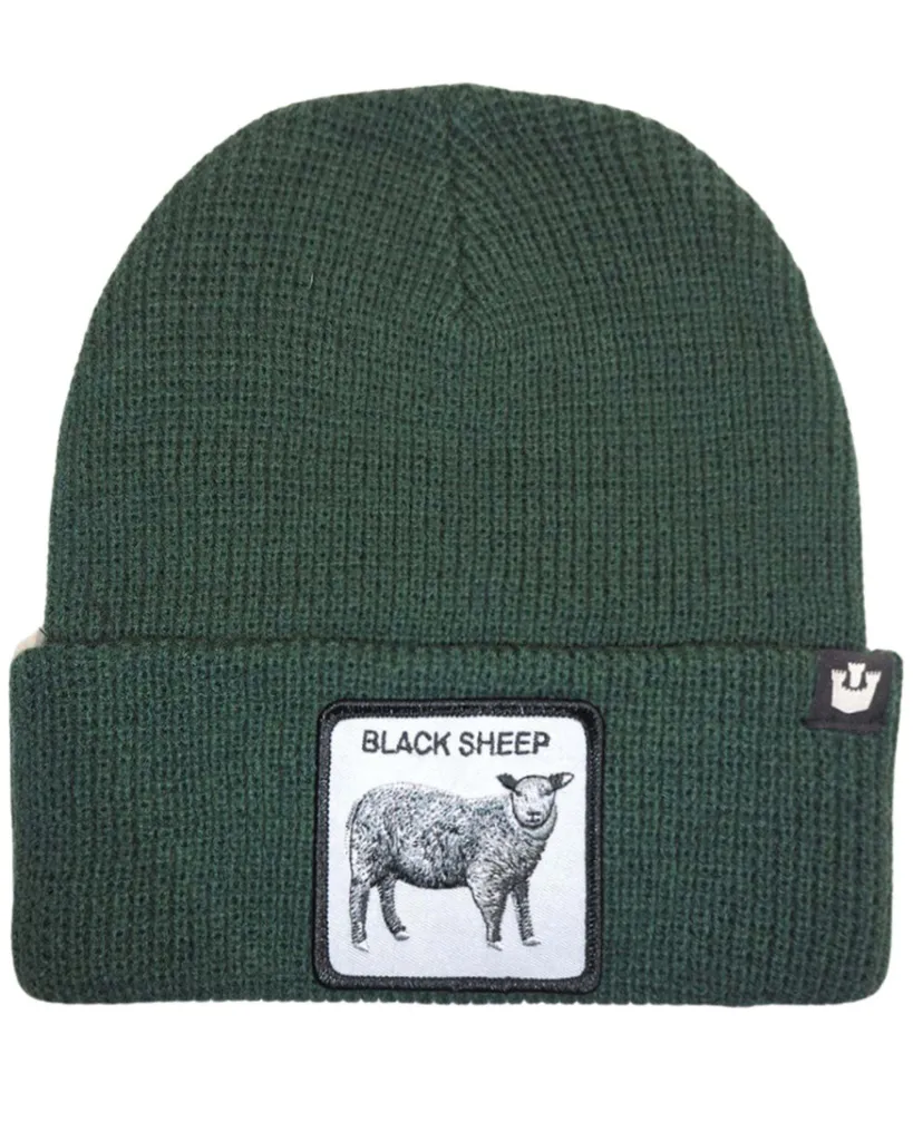 Bonnet Goorin Bros vert uni en laine et polyacrylique haute qualité