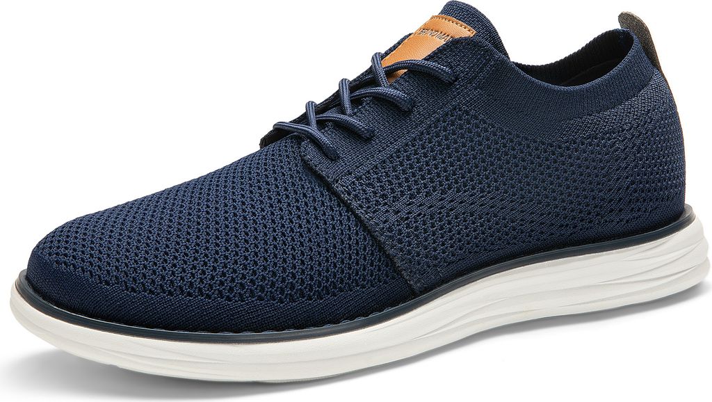 Bruno Marc Herren Sneaker Mesh Sneakers Oxfords Leichte Schuhe Atmungsaktives Obermaterial Memory Foam Insole Leichte Außensohle,Size 43.5,Dunkel/...