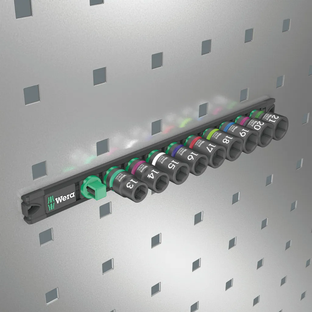 Wera Nuss-Magnetleiste C Impaktor 1 05005490001 - Stop ai Bulloni Rovinati - 9
