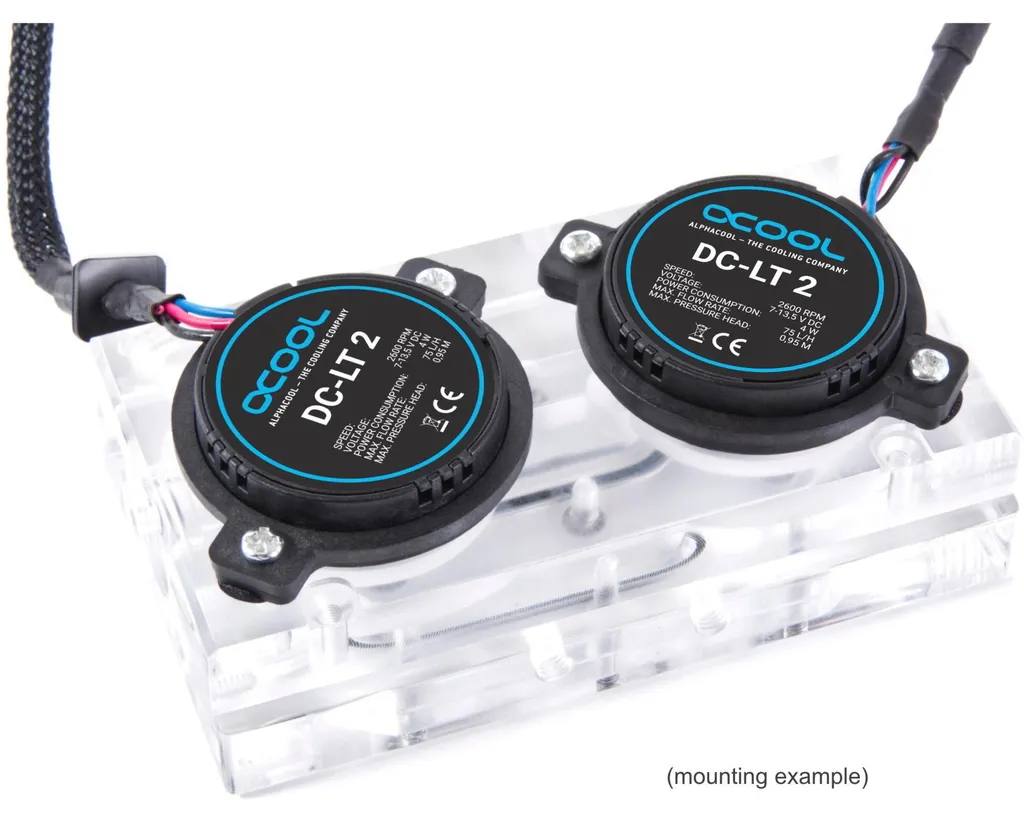 Pompe Alphacool DC-LT 2 Performance 2600rpm avec Moteur Céramique