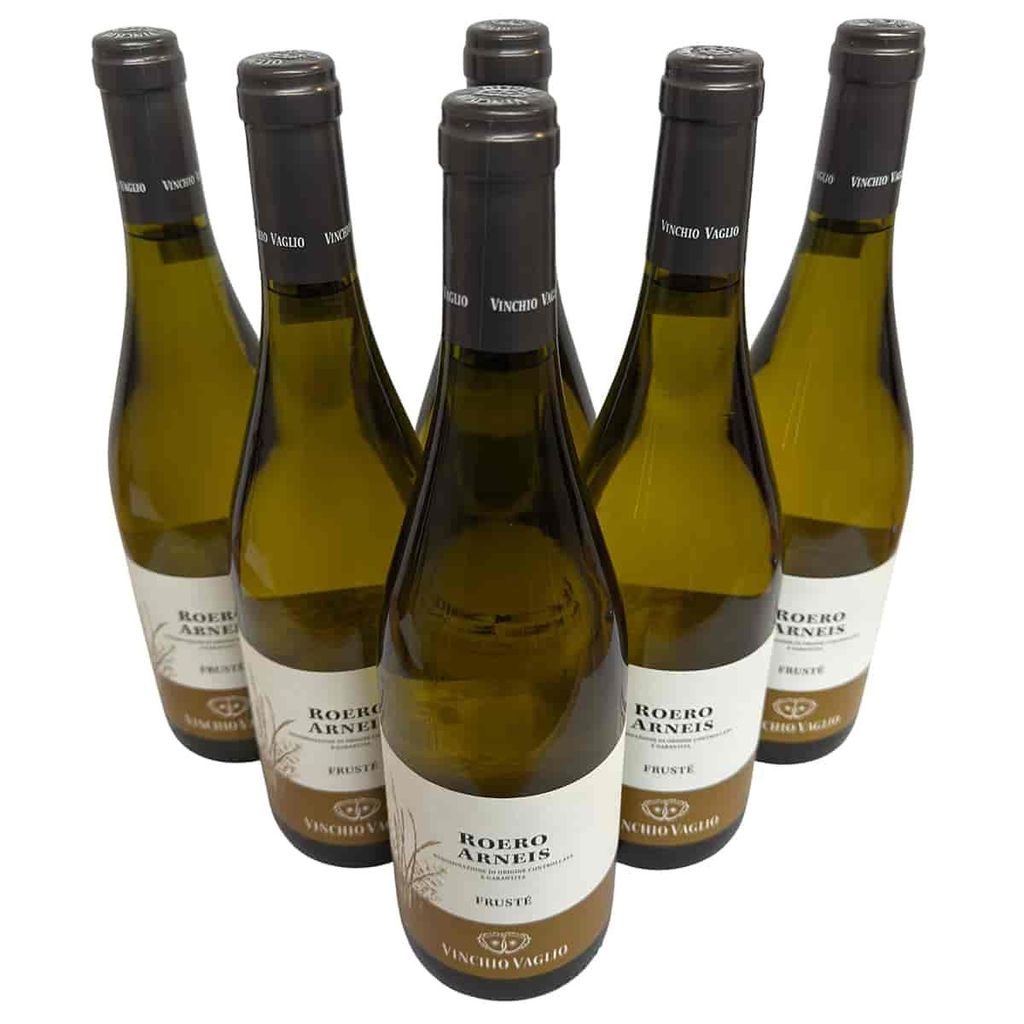 „Frusté“ Roero Arneis DOCG 2024 - Vinchio Vaglio - 6 × 0,75 L - Weißwein