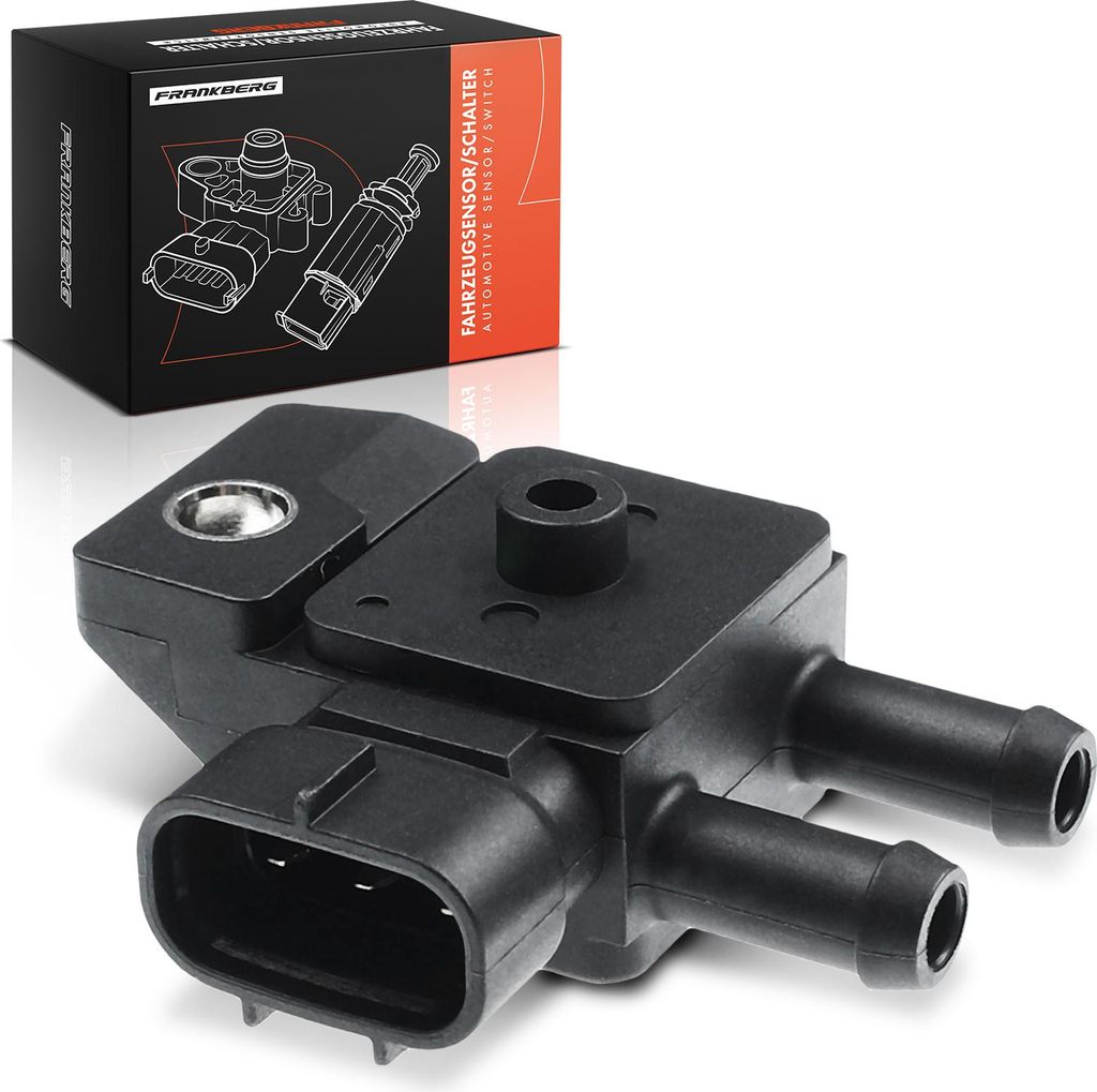 Frankberg 1x Abgasdrucksensor für Toyota Hilux VII N1 Verso P12 Auris Corolla Yaris