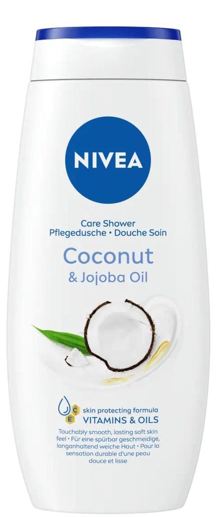 Nivea Soft Care Douchegel Coconut & Jojoba Oil 250 ml Produktbild 