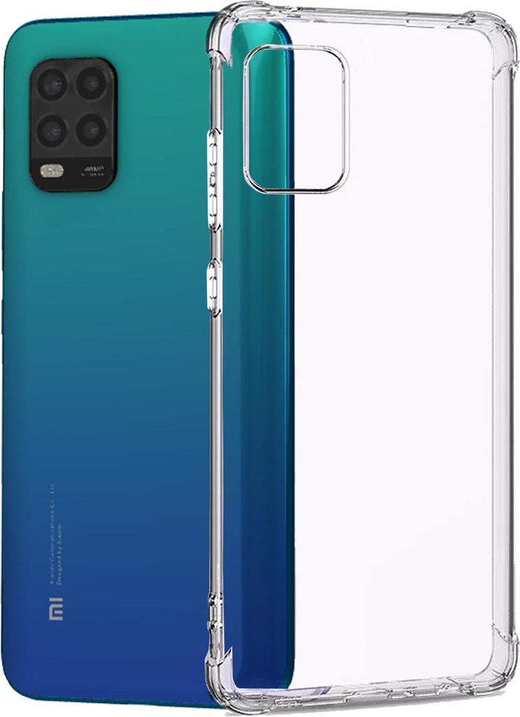 Xiaomi Mi 10 lite Anti Shock Case Transparent Produktbild 