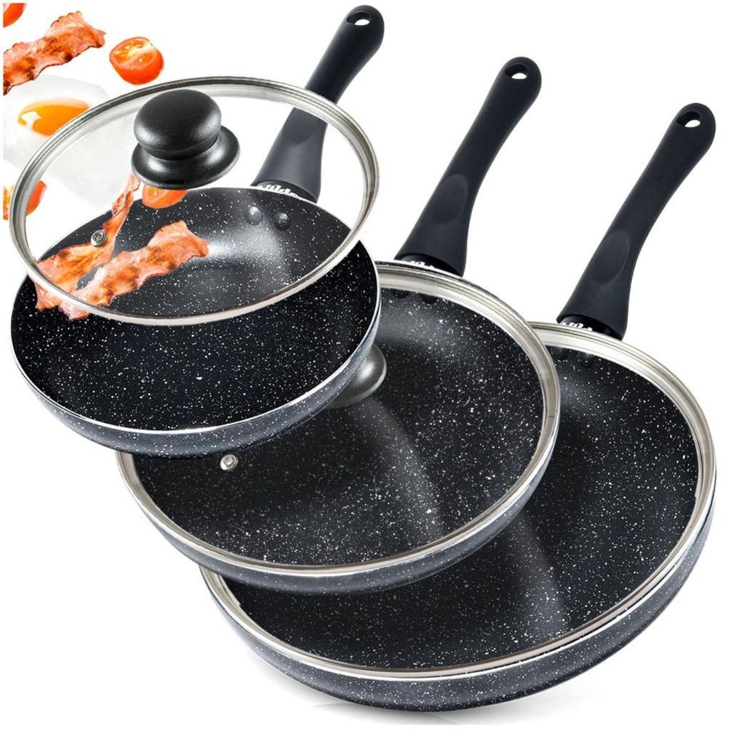 Vilde | Set mit 3 Pfannen - Bratpfanne 20 / 24 / 28 cm - Produktbild 